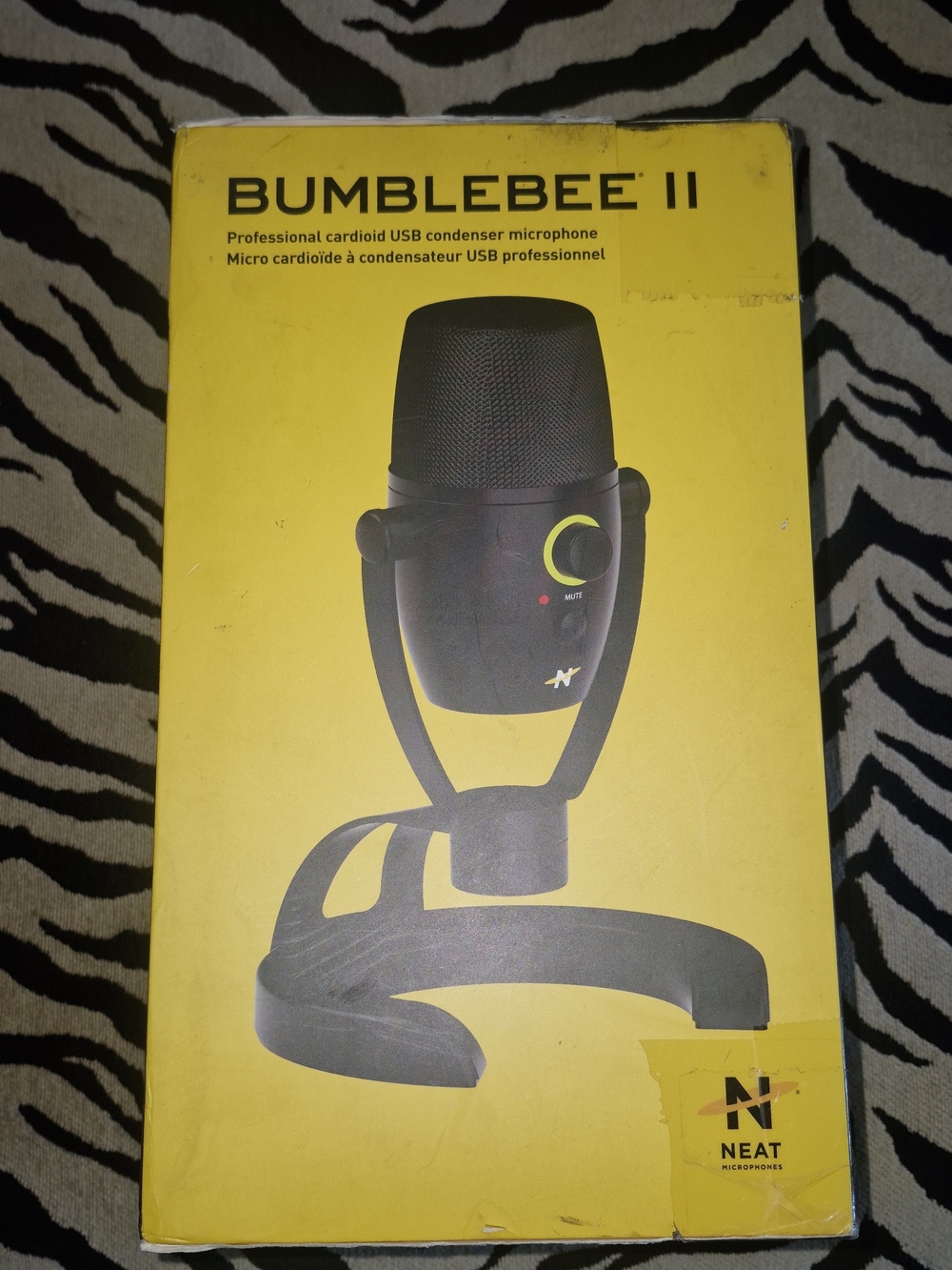 Neat Bumblebee II USB Condenser Microphone - Black